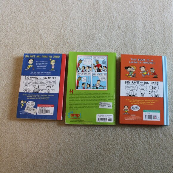 3 "Big Nate" books - reading level 7-12 yrs. old - Picture 4 of 4